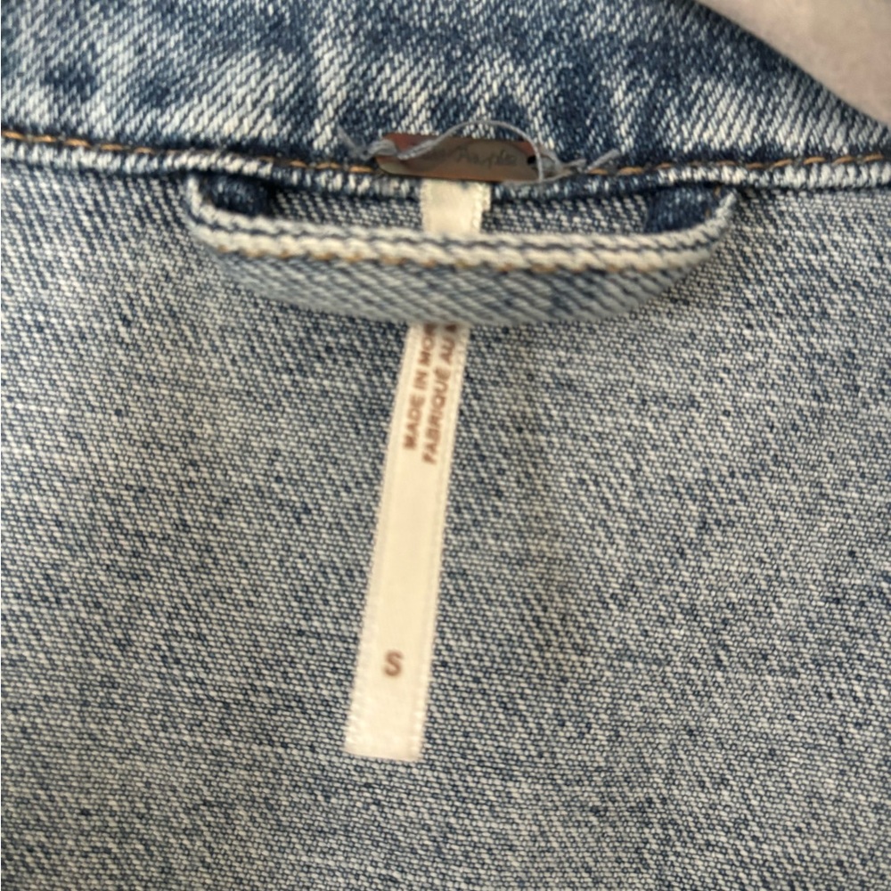 Free People Jean Jacket - Picture 4 of 10